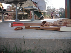 Rhiannon's wooden sticks