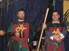 Liondragon guards with matching green belts